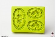 PAISLEY Rozen plaquette